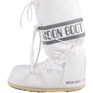 Moon Boot Classic White Snow Boots